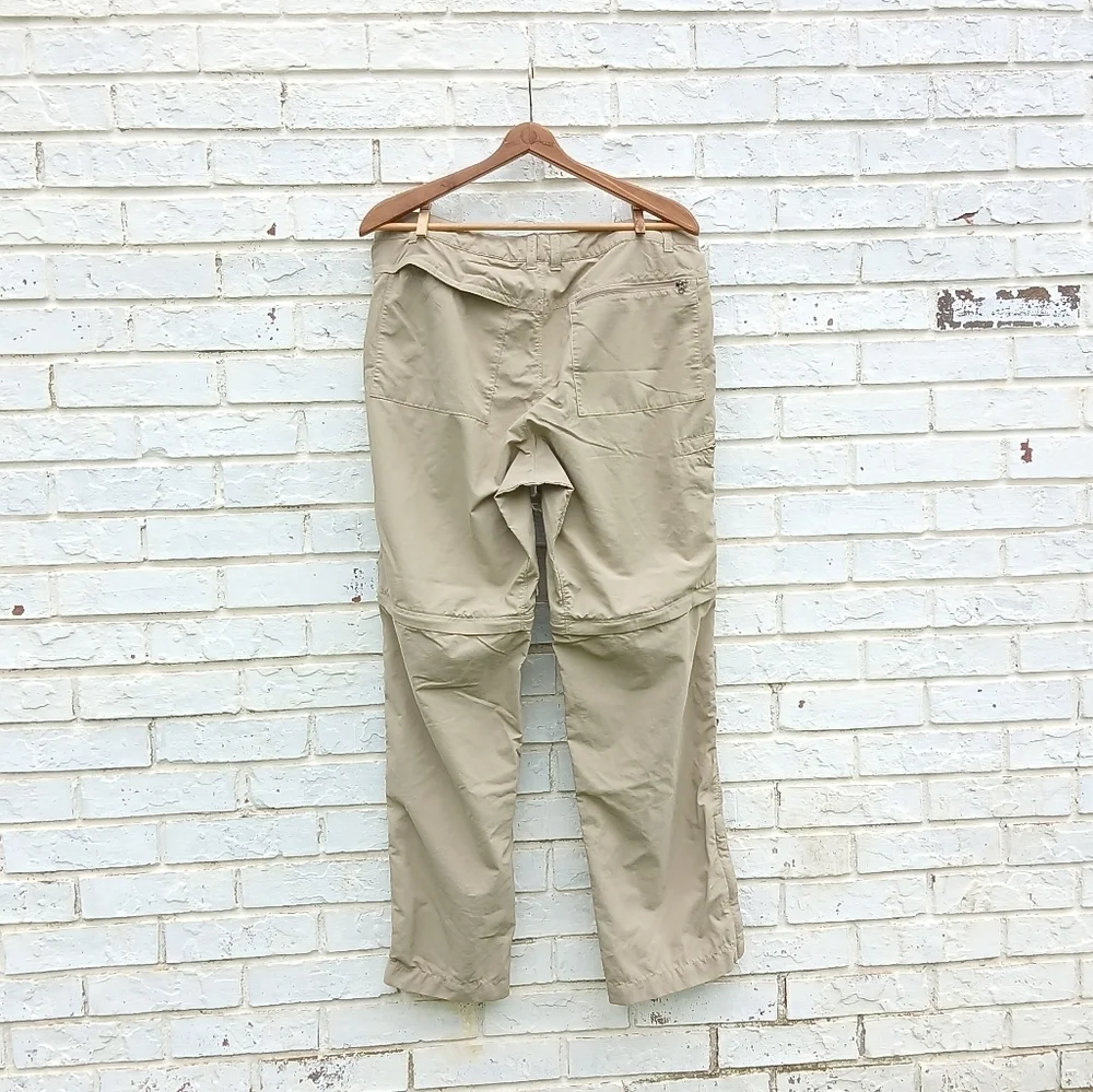 The North Face Tan Convertible Pants Size 34
